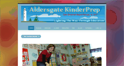 Desktop Screenshot of aldersgatekinderprep.org
